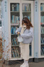 芭芙達妮棉服女款2025年最新款短款棉衣韓版小個(gè)子時(shí)尚面包服棉襖保暖外套 藍色 M 100斤以下 曬單實(shí)拍圖