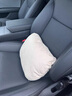 喬氏（Qiaoshi）汽車(chē)腰靠開(kāi)車(chē)護腰車(chē)用座椅腰托車(chē)載靠枕靠背墊頭枕車(chē)內護頸枕 【腰頸倍護】 米色頭枕腰靠組合 【美國杜邦Sorona棉芯+YKK拉鏈】 曬單實(shí)拍圖