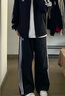 阿迪達斯 （adidas）三葉草系列 男 PARACHUTE PANT 梭織長(cháng)褲 KC2638 黑色  S  曬單實(shí)拍圖