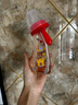 M&M吸管杯兒童喝奶杯防漏吸管奶瓶1-3歲-6歲進(jìn)口PPSU耐摔學(xué)飲奶瓶 萌虎款 240ml +直飲嘴 曬單實(shí)拍圖