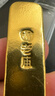 老廟Au999.9足金投資黃金工藝金條  傳世金 50g 曬單實(shí)拍圖