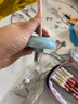 得力（deli）電動(dòng)卷筆刀 升級(jí)鎢鋼刀片削筆機(jī)電池供電轉(zhuǎn)筆刀削筆器削筆刀 學(xué)生文具考試生日開學(xué)禮物 藍(lán)色 曬單實(shí)拍圖