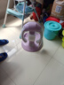 小不丟寶寶站立洗澡神器嬰幼兒小孩洗屁屁輔助器兒童防滑淋浴臺浴盆澡盆 香芋紫+高度五檔+ABS抗菌支架 免安裝+可折疊+五檔可調 曬單實(shí)拍圖