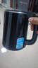 茶吧機燒水壺通用小五環(huán)茶吧機水壺適用飲水機玻璃壺單賣(mài)配件熱水 黑色短嘴304內膽容量 0.8L 曬單實(shí)拍圖