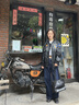 VIP飛行潮牌飛行員夾克男士秋季新款帥氣機車皮衣寬松刺繡棒球服寬松工裝外套 黑色 L 曬單實拍圖