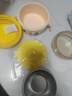 皇寵大眼萌寶寶輔食碗 兒童注水保溫碗吸盤(pán)碗 PPSU雙內膽碗克洛黃 曬單實(shí)拍圖