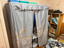 淘得好免安裝衣柜鋼架結構家用臥室折疊衣柜全鋼架布衣柜出租房衣櫥收納 1.38米吉光片羽/折疊款 曬單實(shí)拍圖