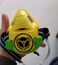 SHIGEMATSU日本重松TW01SC單罐防毒面具防塵口罩多色多彩焊接噴漆涂裝 TW01SC蜜柑橙  曬單實(shí)拍圖