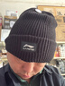 李寧（LI-NING）針織帽男帽子女護耳防寒保暖瓜皮帽戶(hù)外跑步運動(dòng)帽毛線(xiàn)帽防風(fēng)冷帽 129黑色保暖漁夫帽【顯臉小】 均碼 曬單實(shí)拍圖