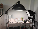神牛（Godox）SL60W二代直播攝影補光燈LED攝影燈兒童拍照視頻錄像柔光燈影棚室內套裝常亮影棚補光燈 【白光版】神牛SL60II D二代標配 曬單實(shí)拍圖