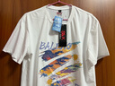 班尼路（Baleno）S&K系列ins風(fēng)男士t恤夏季輕薄透氣冰絲網(wǎng)眼短袖青少年情侶款上衣 曬單實(shí)拍圖