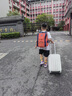 大嘴猴（Paul Frank）行李箱女拉桿箱男輕音萬(wàn)向輪旅行箱學(xué)生出差商務(wù)拉鏈箱大容量皮箱 乳白色（加厚耐用） 20英寸 /可登機 曬單實(shí)拍圖