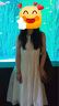 三彩2025夏季新款度假風萊賽爾繡花連衣裙圓領無袖大擺裙女 曬單實拍圖