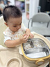 Beeshum貝斯哈姆嬰兒保溫碗寶寶餐盤(pán)分格不銹鋼可拆洗輔食碗兒童餐具 曬單實(shí)拍圖