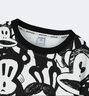 大嘴猴（paul frank）童裝兒童衛衣2025秋冬款男女童寬松舒適休閑中大童圓領(lǐng)運動(dòng)外套 082B黑色 160 曬單實(shí)拍圖