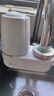 美的（Midea）凈水器水龍頭過(guò)濾器家用自來(lái)水過(guò)濾器凈水器直飲廚房衛(wèi)生間通用除余氯除水垢雙出水可清洗濾芯 微氣泡一機(jī)2芯【12級(jí)去除農(nóng)殘】 曬單實(shí)拍圖