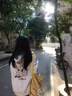 魯雅爾韓系流行重工刺繡狗狗連帽衛衣女春秋季復古可愛(ài)寬松百搭重磅外套 白灰色 常規款 L 曬單實(shí)拍圖