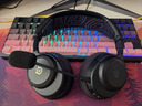 賽睿（SteelSeries）寒冰Nova3無(wú)線(xiàn)游戲耳機頭戴式電腦電競耳麥藍牙+2.4G 降噪麥克風(fēng) CS吃雞FPS適配三角洲行動(dòng) 玄夜黑 曬單實(shí)拍圖