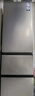 海爾（Haier）310升風(fēng)冷無(wú)霜三開(kāi)門(mén)多門(mén)家用小冰箱小型宿舍租房一級能效節能BCD-310WGHD3E7WV(銀) 曬單實(shí)拍圖