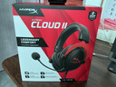 極度未知（HYPERX）Cloud II 颶風(fēng)2黑紅 有線(xiàn) 虛擬7.1環(huán)繞音 聽(tīng)聲辨位 頭戴式電競耳機 適配三角洲行動(dòng) 曬單實(shí)拍圖