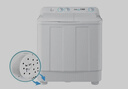 海爾（Haier） 洗衣機(jī)9公斤大容量家用半自動洗衣機(jī) 雙缸雙桶強(qiáng)勁動力 雙凈力 防鼠底座 操作簡單XPB90-197BS 曬單實拍圖