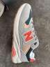 新百倫品牌運動(dòng)鞋子男女鞋休閑N字580秋冬百搭旅游休閑情侶總統慢跑步鞋 ZS580碳灰橘（升級版） 43 曬單實(shí)拍圖
