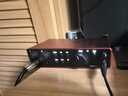 FOCUSRITE?？怂固豐carlet solo4/2i2/4i4四代錄配音電腦外置聲卡話(huà)筒套裝 2i2 4代官方標配 曬單實(shí)拍圖