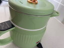 Empole德國 迷你電飯煲小型家用電飯鍋1-2人多功能學(xué)生宿舍1.6L陶瓷釉電煮鍋 抹茶綠 1.6L 【配304蒸籠】 曬單實(shí)拍圖