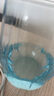 華青格陶瓷碗冰裂紋工藝4.5英寸家用飯碗6只  耐高溫耐酸堿 曬單實(shí)拍圖