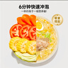 窩小芽 兒童營(yíng)養泡面桶裝健康非油炸方便外出沖沖面早餐享寶寶嬰兒食譜 【4桶】營(yíng)養泡面(2番茄+2豚骨) 曬單實(shí)拍圖