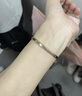 丹尼爾惠靈頓（DanielWellington）dw手鐲男情侶對(duì)鐲銀色開口手環(huán)七夕情人節(jié)禮物送男友DW00400002 曬單實(shí)拍圖