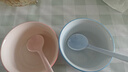 【天天低價(jià)】新款釉下彩陶瓷碗餐具套裝少女心ins風(fēng)陶瓷碗勺 【99%人選擇】夢(mèng)幻粉藍兩碗兩勺 曬單實(shí)拍圖