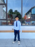 衣諾坊男生演出服西服襯衫套裝西褲學(xué)生表演服校園團體花童禮服兒童園服 曬單實(shí)拍圖