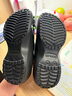 卡駱馳（crocs）經(jīng)典云朵Clog女沙灘洞洞鞋涼拖鞋206750 206750-001  37  曬單實(shí)拍圖