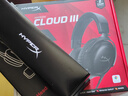 極度未知（HYPERX）颶風(fēng)2颶風(fēng)3系列電競游戲耳機(jī)頭戴式 fps吃雞耳麥降噪麥克風(fēng) 原金士頓cloud2電競耳機(jī) 颶風(fēng)3-黑【DTS音效丨性能升級】 曬單實(shí)拍圖