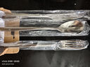 onlycook牛排刀叉西餐刀叉勺套裝西餐餐具 不銹鋼勺子叉子-三件套  曬單實(shí)拍圖