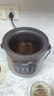 蘇泊爾（SUPOR）電燉鍋5L紫砂內膽電燉盅全自動(dòng)煲湯鍋家用智能煲湯鍋煮粥鍋電砂鍋煲湯大容量燉鍋 5L 曬單實(shí)拍圖