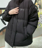 波司登（BOSIDENG）羽絨服女短款立領(lǐng)加厚新國標90絨商場(chǎng)同款寬松休閑外套 黑色 S 160/84A 體重約110-130斤 曬單實(shí)拍圖