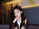 蝶嬌諾（DIEJIAONUO）連衣裙子女裝秋裝新款2025年新款韓版美式復古學(xué)院風(fēng)jk制服純欲風(fēng) 咖色假兩件上衣+咖色裙子 S 曬單實(shí)拍圖