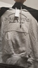 森馬（Semir）[衛衣合輯]衛衣男簡(jiǎn)約百搭男士衛衣通勤外套男潮流中性衛衣情侶款 [女裝D款]灰黑色調00329 L 曬單實(shí)拍圖