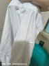 EAEOVNI長(cháng)袖襯衫女商務(wù)免燙春夏職業(yè)裝白色正裝銀行襯衣面試工作服修身OL 純白色【方領(lǐng)】 40 【128-138斤】 曬單實(shí)拍圖