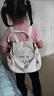 簡(jiǎn)木格 ins抽繩迷你雙肩包女2025新款百搭輕便旅行背包小型通勤包手拎包 迷你雙肩包【白色】 曬單實(shí)拍圖