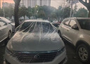 嘉謙一次性車衣全車罩防塵防曬防雨雪透明塑料PE膜加厚汽車套四季通用 一次性透明 PE 膜車衣-五件裝-防水防塵 適用于各種標準型轎車(3.8m*6.5m，L碼) 曬單實拍圖