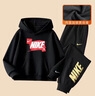 NIKE耐克男童套裝加絨連帽 2025新款秋冬女童棉質(zhì)兩件套兒童加厚衛(wèi)衣 正黑色2236【秋冬加絨款】 【高克重】 150 /M 【建議身高140-152cm】 曬單實拍圖
