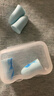 安耳悠耳塞睡眠專(zhuān)用隔音 德國進(jìn)口 睡眠學(xué)生降噪防噪音呼嚕 blue2副裝  曬單實(shí)拍圖