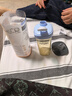 HEGEN海格恩喝水杯3-6歲330ml兒童PPSU一體化多功能直飲水杯原裝進(jìn)口藍 曬單實(shí)拍圖