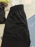 森馬（Semir）休閑短褲男拼接網(wǎng)眼運(yùn)動風(fēng)褲子寬松2025夏季松緊腰潮107425125101 曬單實拍圖