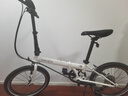 大行（DAHON）折疊自行車(chē)20英寸8級變速經(jīng)典P8單車(chē)KBC083 白色經(jīng)典版--京倉 曬單實(shí)拍圖