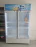白雪雅竹大容量飲料柜商用冰柜直冷藏展示柜酒水柜純風冷無霜保鮮柜超市玻璃門冰箱立式啤酒柜 大雙門【直冷藍白】1200*550*2000mm 曬單實拍圖