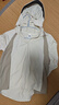 蕉下（beneunder）防曬服女黑膠透氣涼感戶外防紫外線外套AS10024高嶺白L 曬單實(shí)拍圖